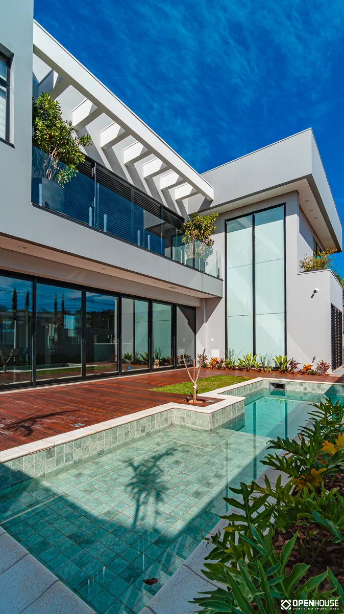 Enquadramento vertical da piscina, projeto Projeto Guilherme Fernandes